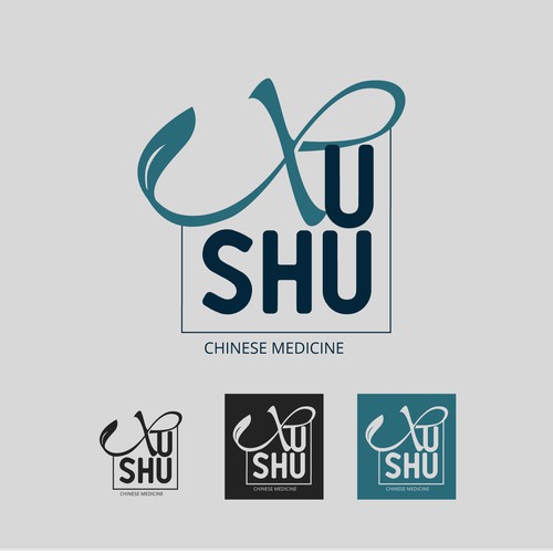 Xushu Chinese Medicine Logo Design