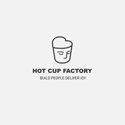 Minimal logo design for coffee shop supplier