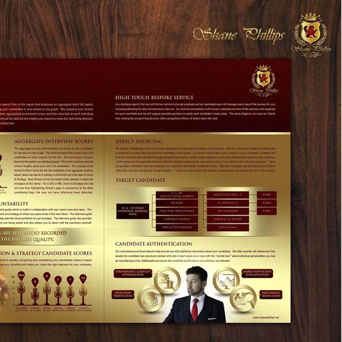 Shane Phillips Exec Brochure - The Best Design of All Time Requested