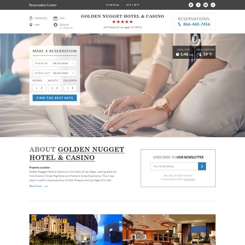 online hotel booking engine!