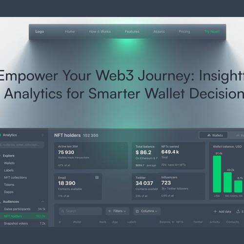Web3 website concept!