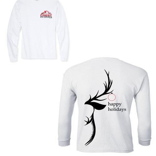 Holiday Shirt for Crest Exteriors