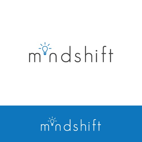 Create a simple logo for living an extraordinary life with MINDSHIFT!