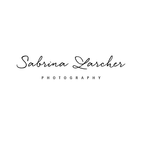 New Logo Design «Sabrina Larcher Photography»
