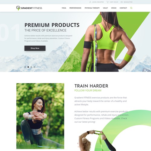 Premium Fitness and Yoga products