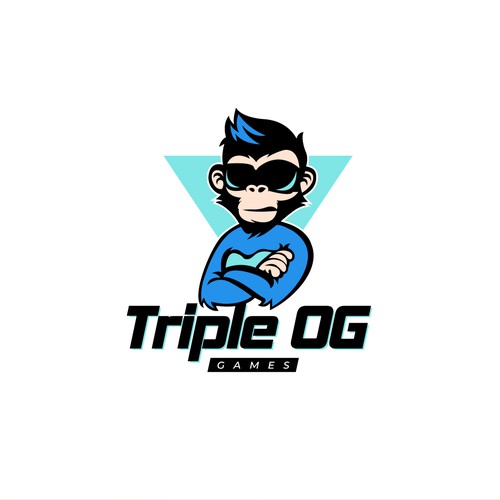TripleOG Games (Mascot Logo)