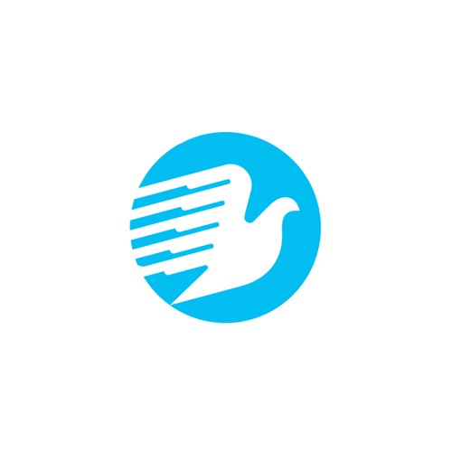 Flying Bird Logo Concept