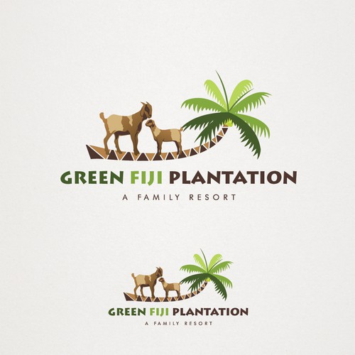 Logo for Green Fiji Plantation