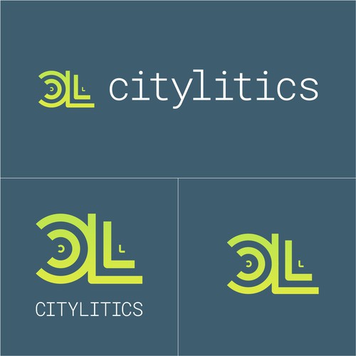 citylitics logo design