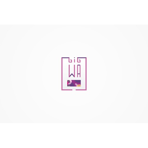 Create an original logo for Big Wall, a company mixing Art and Technology