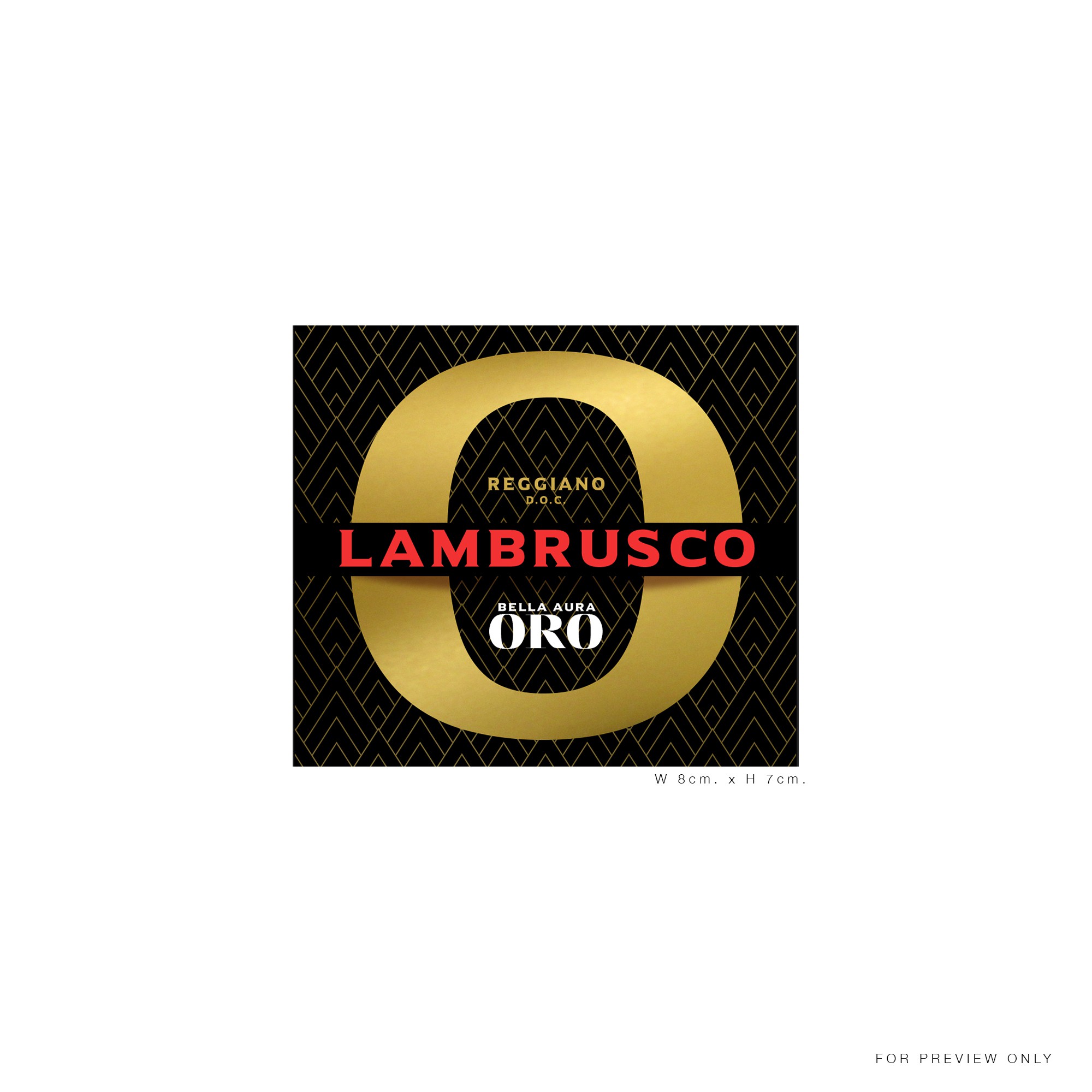 Lambrusco“Bella Aura Oro”