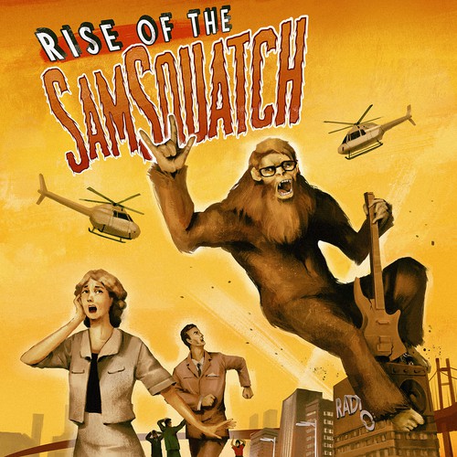 Rise of the Samsquatch Album Cover Entry