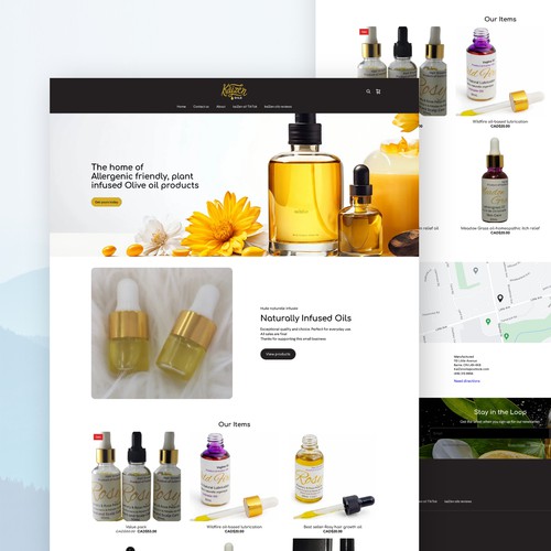 Kaizen Oils - Square Website Redesign