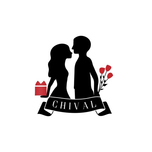 Romantic gift-giving co. logo