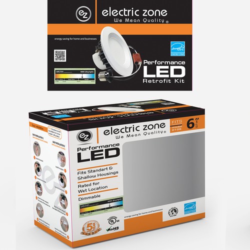 Create a Modern OEM packaging for Electric Zone Inc