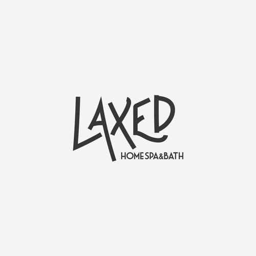 Fun hip logo concept for home bath company