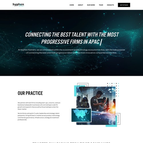 Hyphen Partners – Modern VC & Tech Recruitment Website