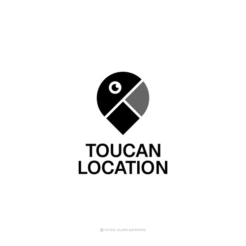 TOUCAN + LOCATION LOGO DESIGN
