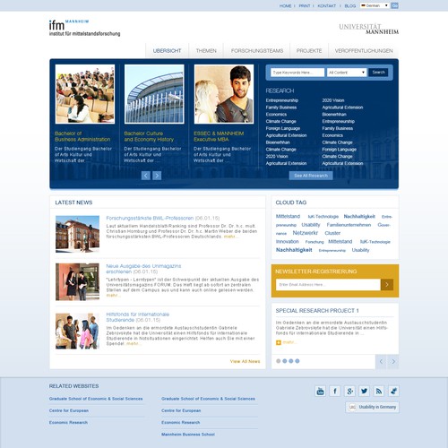 Home Page - IFM Mannheim - Germany