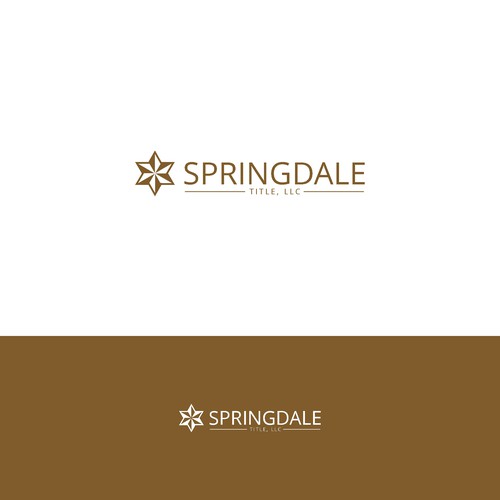 Elegant logo for springdale