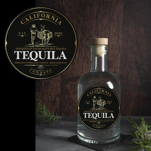 Tequila logo contest winner.
