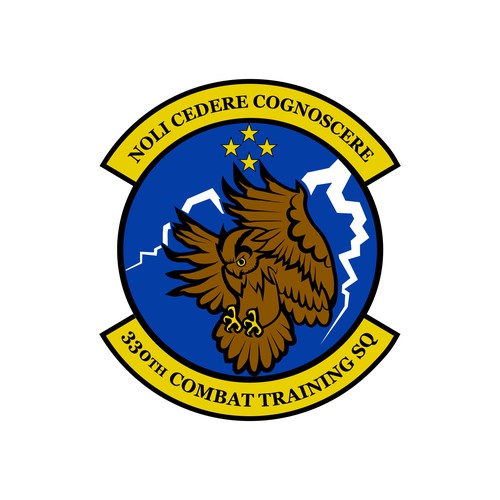 Logo for a training squadron in the United States Air Force.