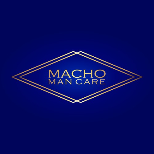 Macho Man Care Logo Concept
