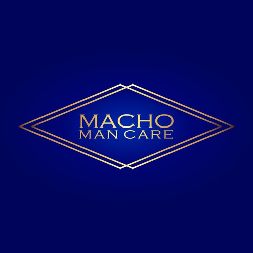 Macho Man Care Logo Concept