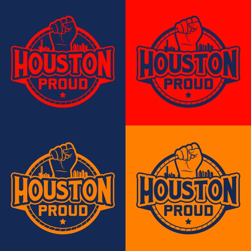 Houston Proud Sticker