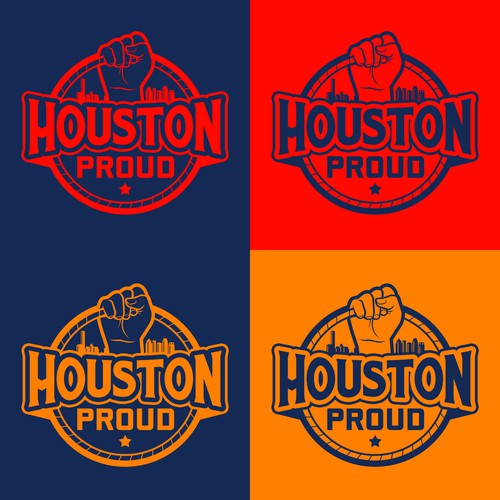Houston Proud Sticker