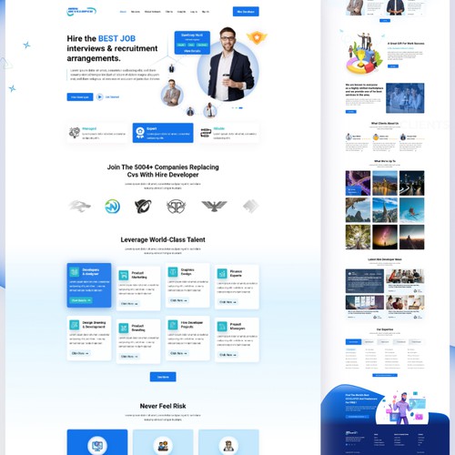 SAAS Marketplace Landing Page