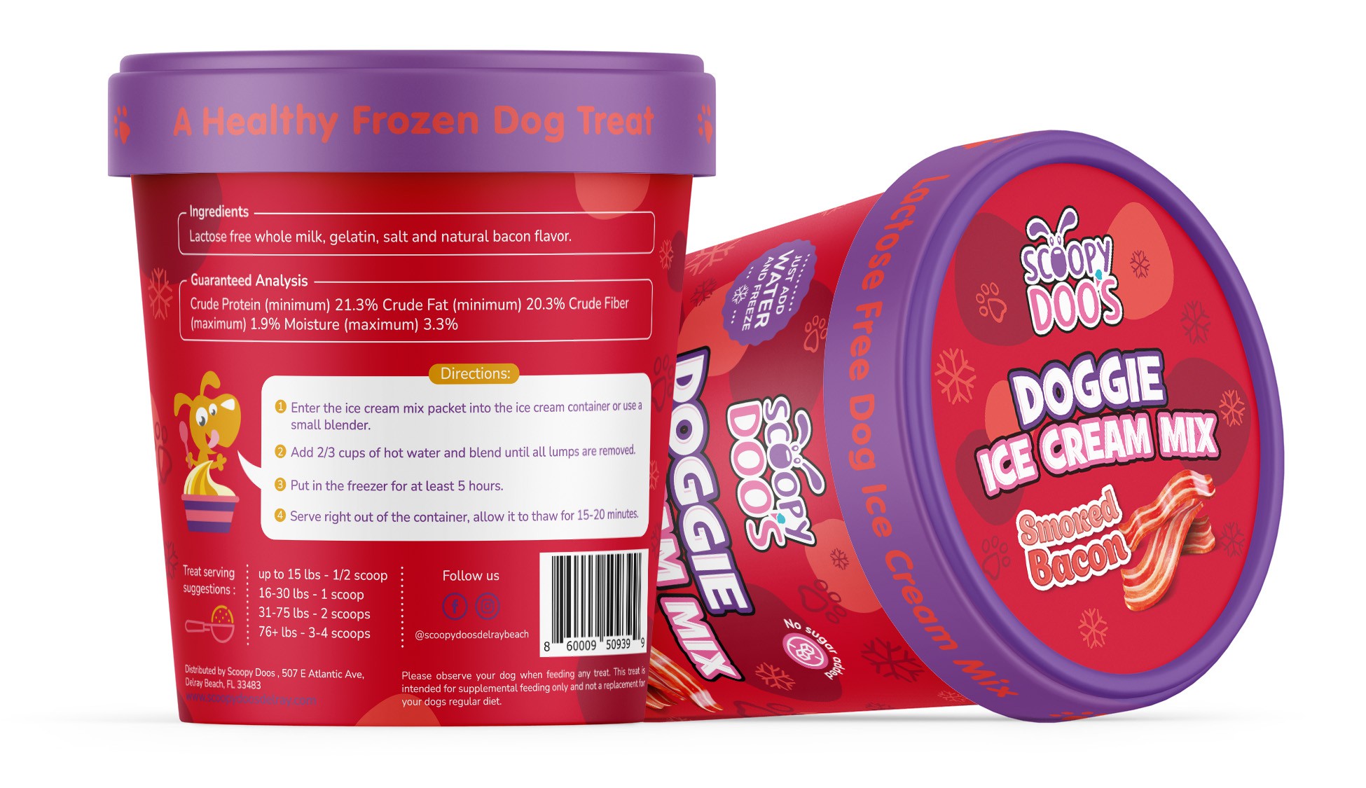 New flavor for dog ice cream