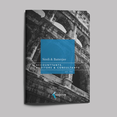 brochure for Sindi & Batterjee, an auditing & consulting firm.