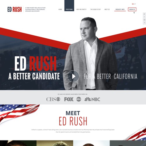 Best Looking Political Campaign Site Ever