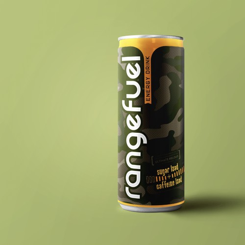 Energy drink design can