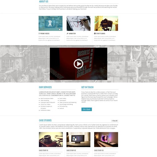 Create a New Website Design for Oxford Media Solutions