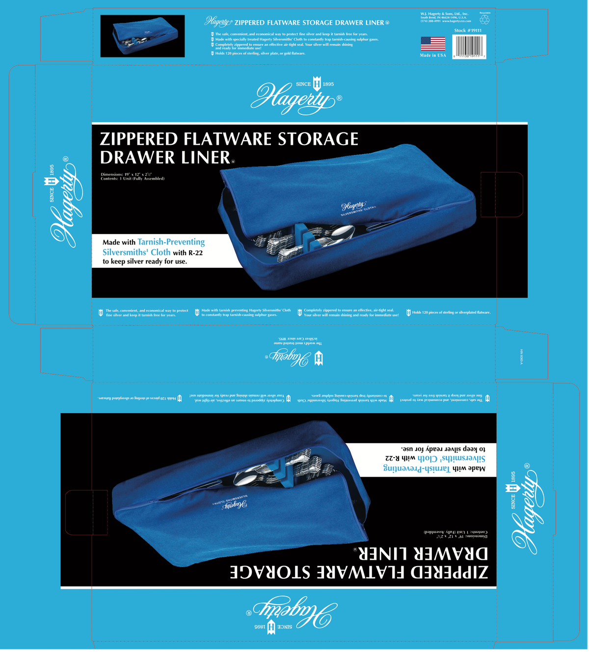 Packaging Update: Zippered Drawer Liner_19111