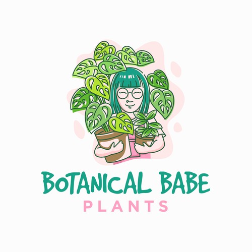 Logo Concept for Botanical Babe