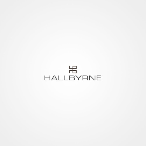 Create a high-end couture exciting fashion label logo for Hallbyrne