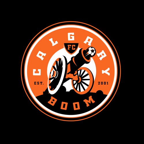 Calgary Boom Soccer Logo