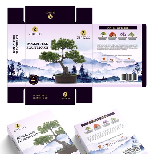 Bonsai Tree seed box