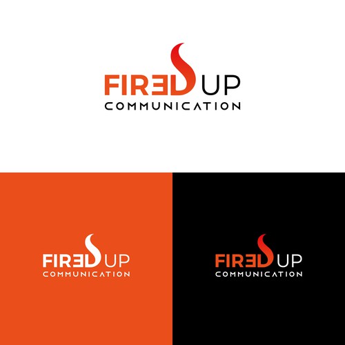 Simple & Minimal logo for communication company.