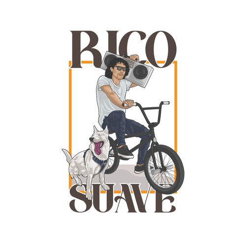 Personal cartoon logo
