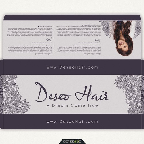 Deseo Hair Packaging Design