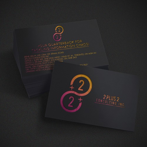 Business Card 2+2