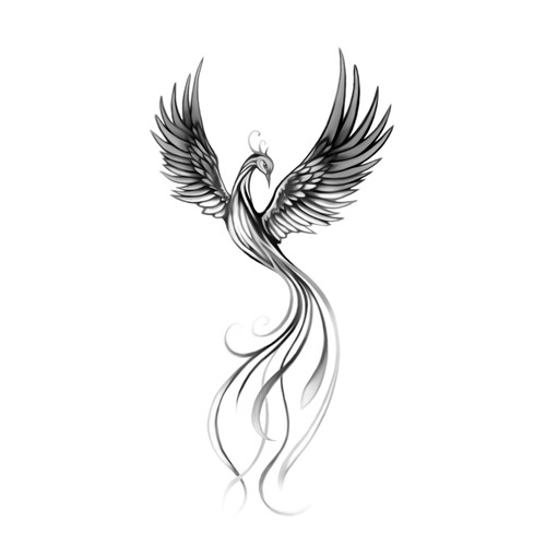 Phoenix Tattoo Design