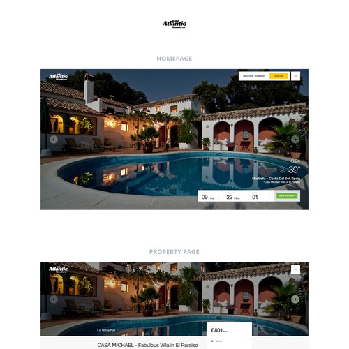 Property Booking website