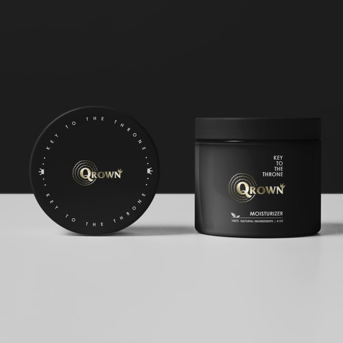 label for Qrown moisturizer