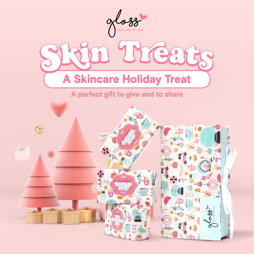 Gloss Skin and Beyond Skin Treats Promotional Advertisement