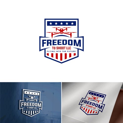Logo design concept for Freedom To Shoot LLC
